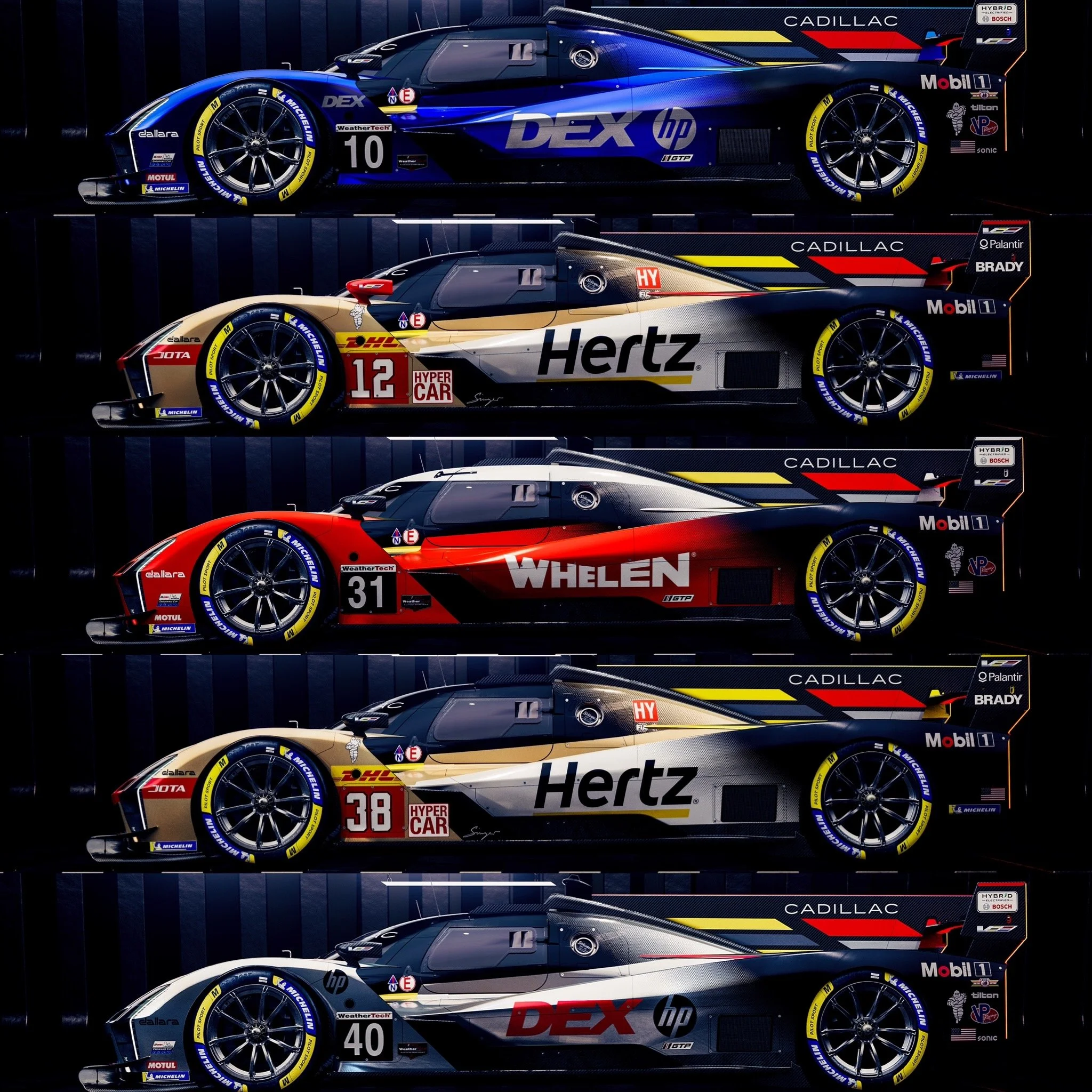 Cadillac Racing unveils IMSA and FIA WEC liveries — Car Racing